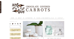 Desktop Screenshot of chocolatecoveredcarrots.com